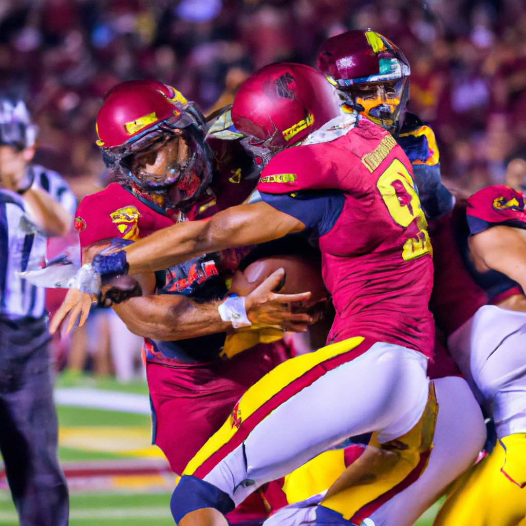 No. 9 USC Defeats Arizona 43-41 in Triple Overtime After Caleb Williams Scores Winning Touchdown