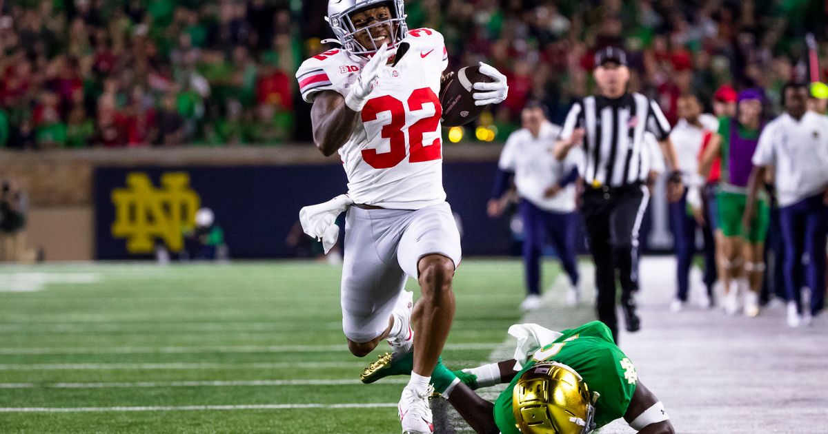 Ohio State Football: RB Henderson Likely to Play, WR Egbuka Status Uncertain Ahead of Purdue Game