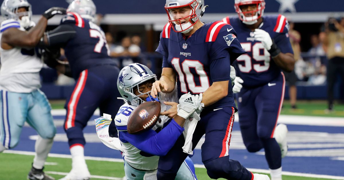 Patriots Replace QB Mac Jones with Cam Newton After Two Turnovers Result in Cowboys Touchdowns