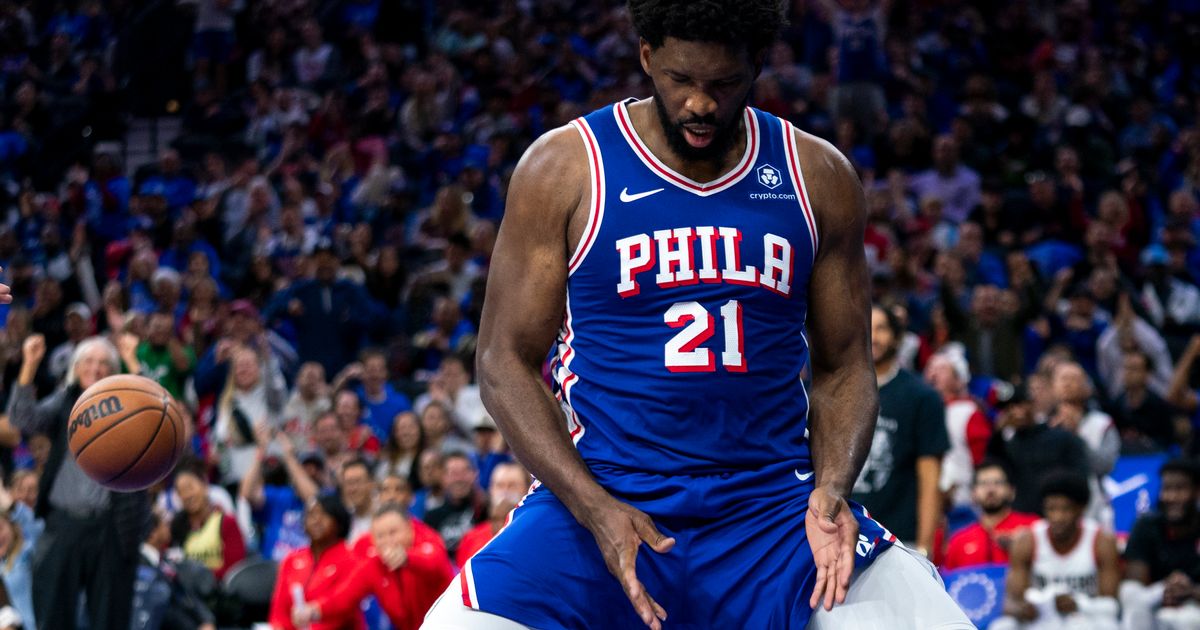 Philadelphia 76ers Center Joel Embid Fined $35K for Obscene Gestures During Win Over Portland Trail Blazers
