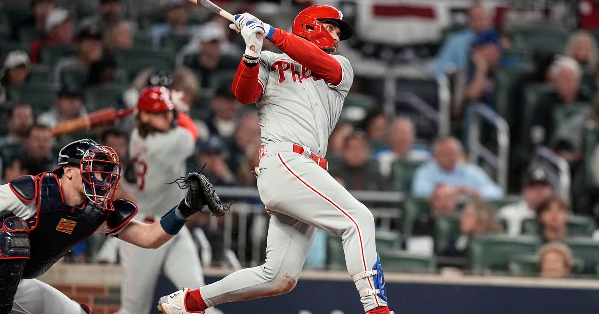 Phillies Defeat Braves 3-0 in Game 1 of NLDS Thanks to Harper Home Run