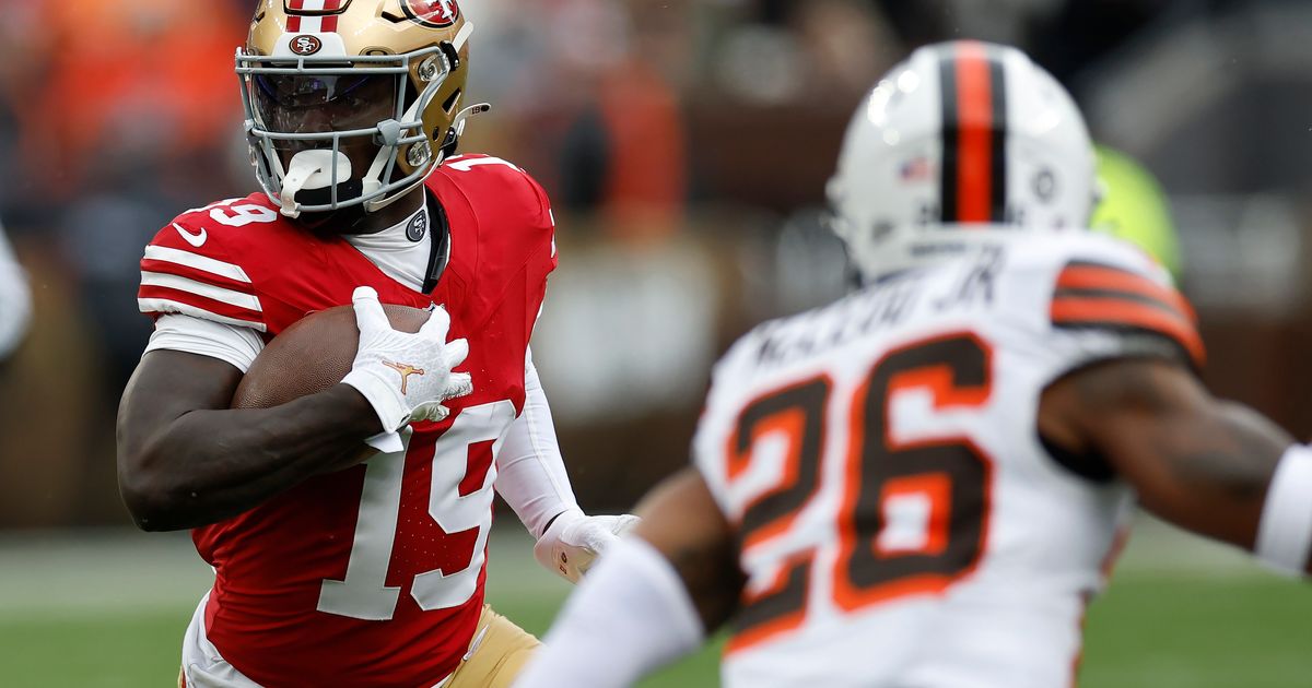 San Francisco 49ers Wide Receiver Deebo Samuel Out for Two Games with Shoulder Injury