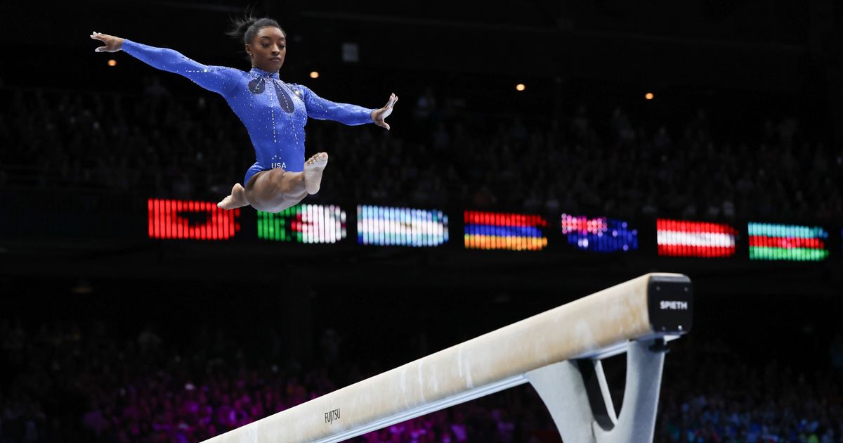 Simone Biles Breaks Record with 6th All-Around Title at World Championships