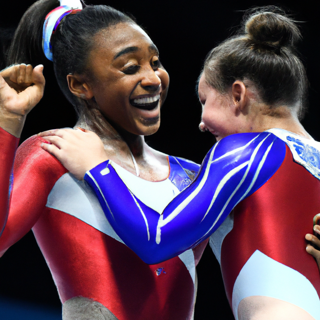 Simone Biles Helps U.S. Women's Gymnastics Team Secure Record Seventh Consecutive World Championship Title