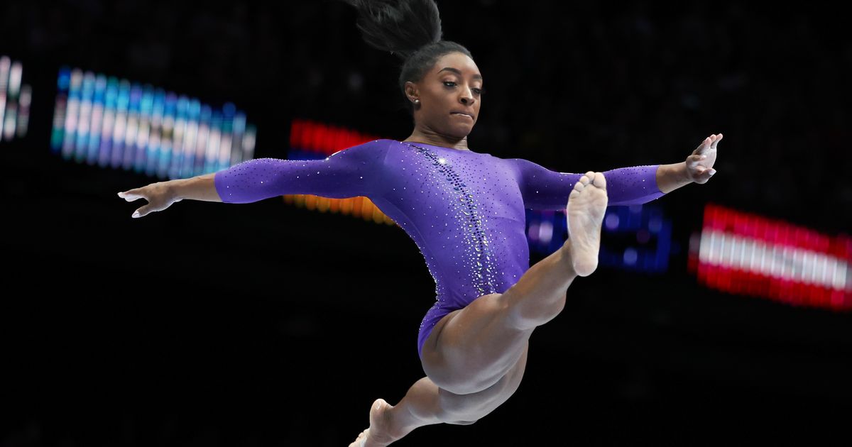 Simone Biles Wins 22nd Gold Medal at World Gymnastics Championships