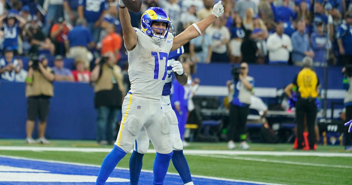 Stafford's Late TD Pass to Nacua Gives Rams 29-23 OT Win Over Colts Despite Injury