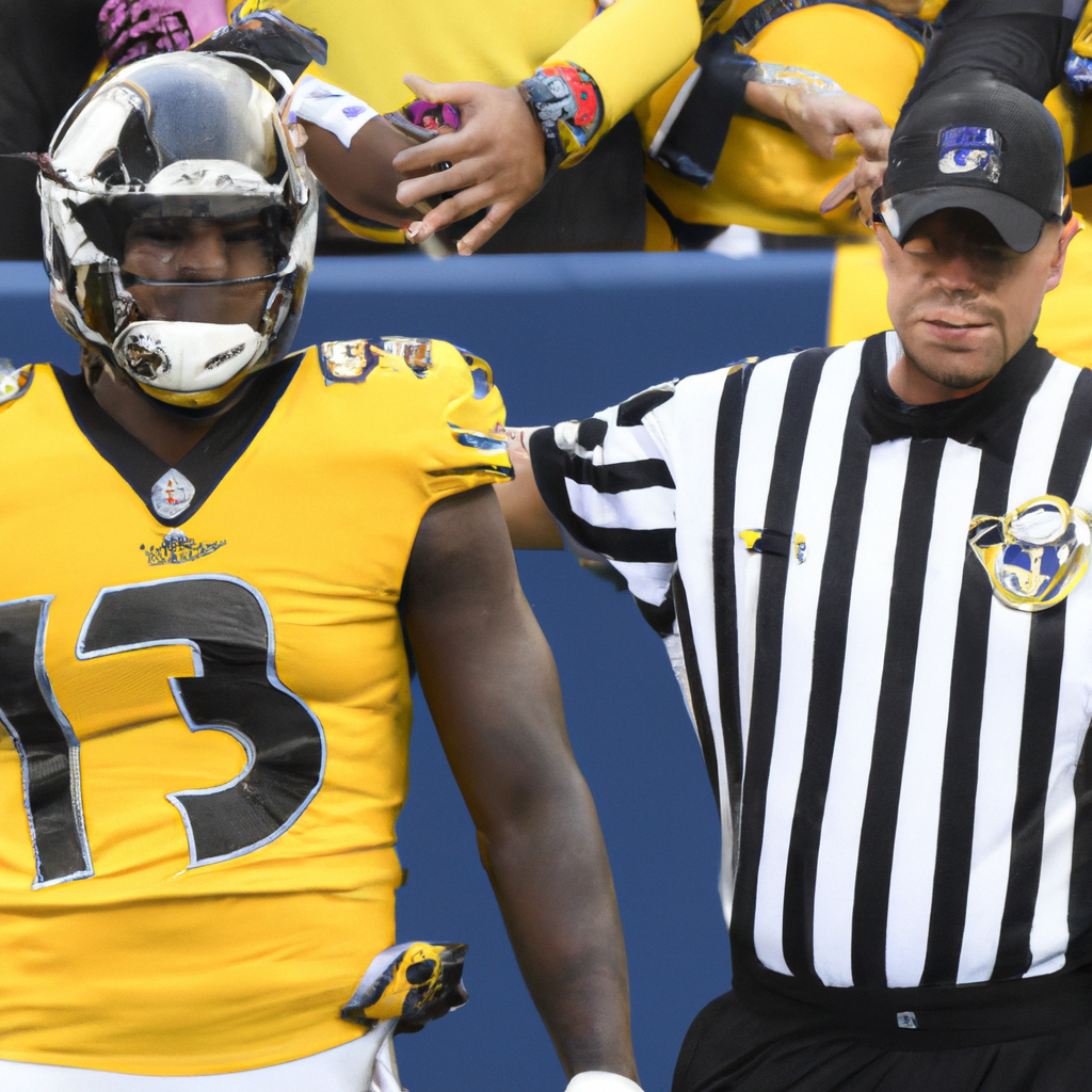 Steelers' Johnson Criticizes Referees for Not Penalizing Hit that Injured Quarterback Pickett: 'They Should Get Fined'