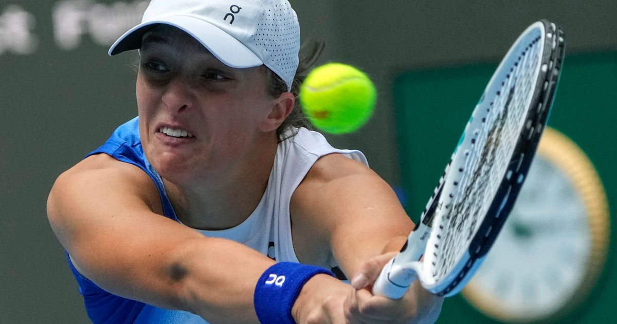 Swiatek to Face Gauff in China Open Semifinals After Defeating Garcia