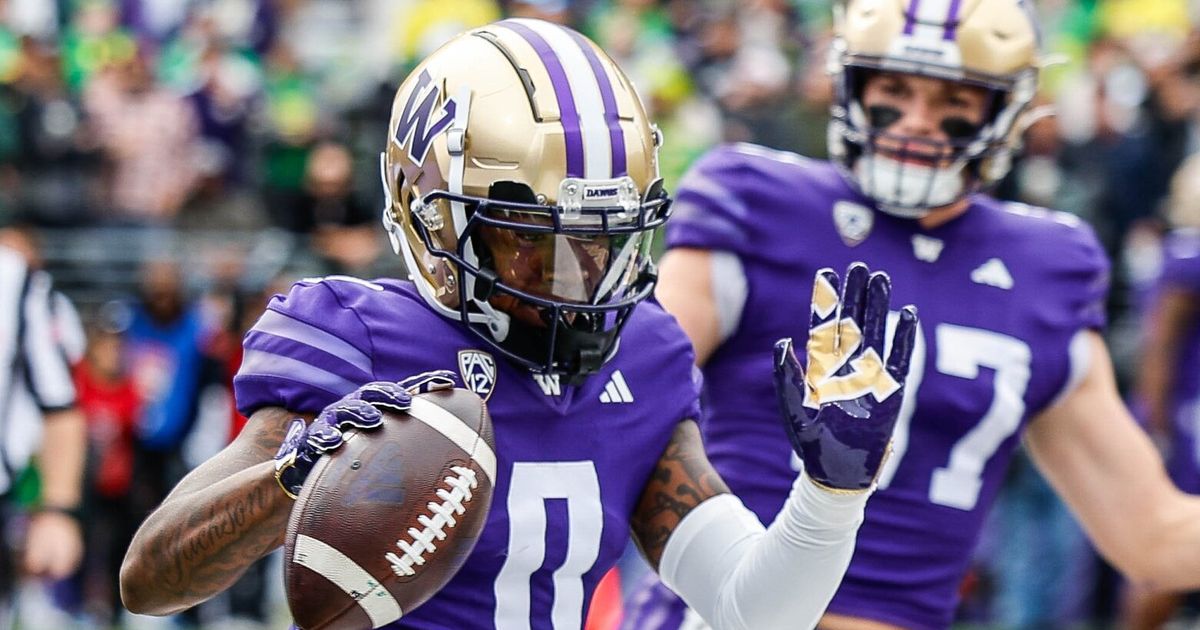 UW Wide Receiver Giles Jackson Shines in Absence of Injured Jalen McMillan