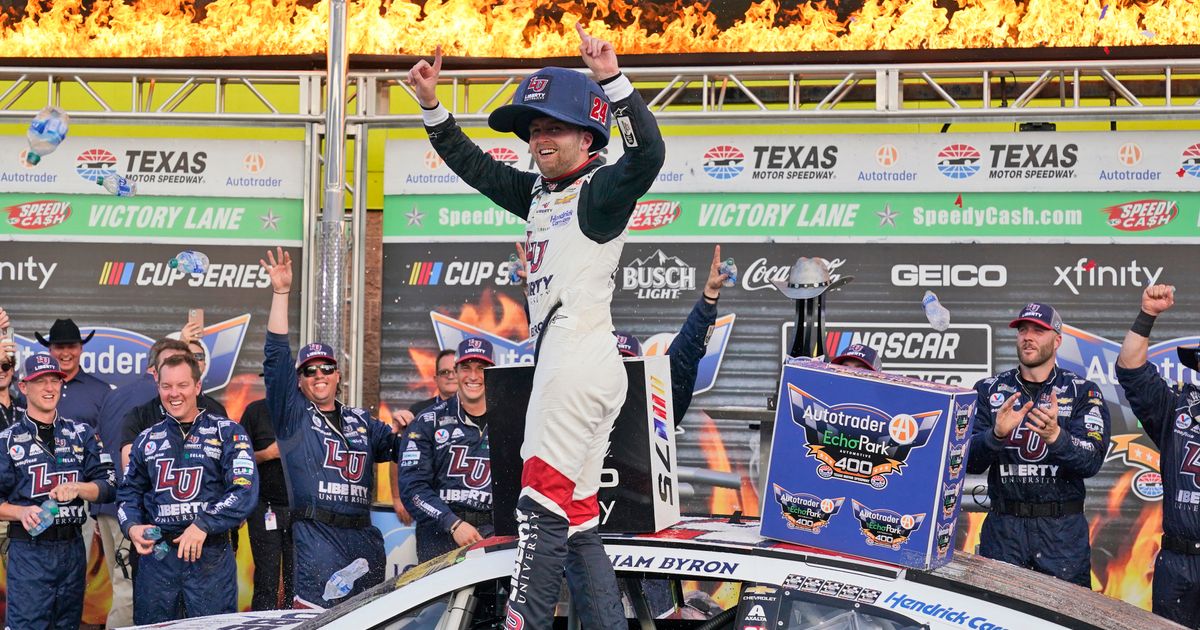 William Byron Tops NASCAR Playoffs as Championship Favorite