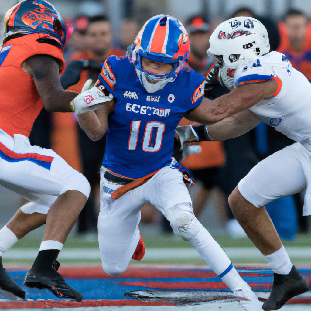 Boise State's George Holani Records 178 Yards and 2 Touchdowns in 45-10 Victory Over Utah State