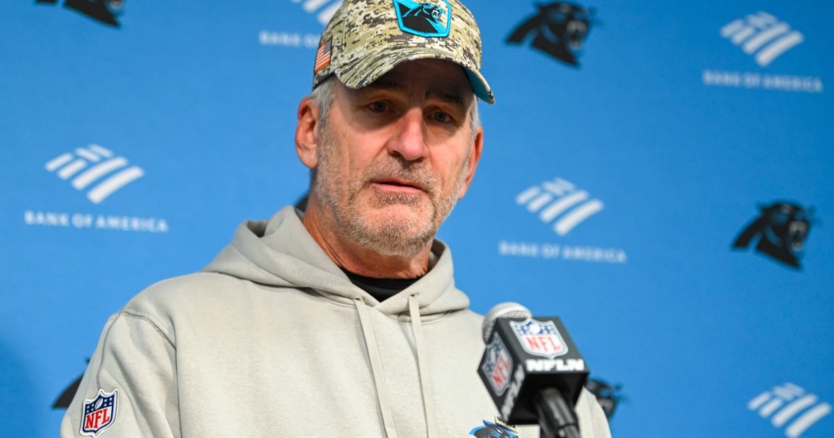 Carolina Panthers Part Ways with Head Coach Frank Reich After 1-10 Start to Season