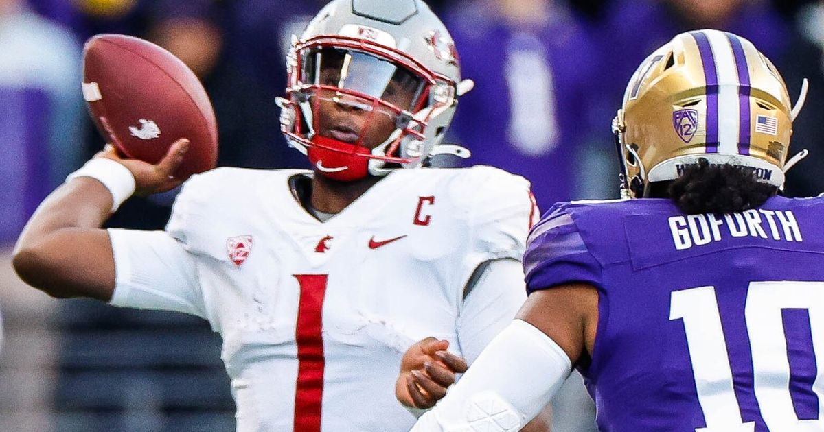 Cougars Come Close to Upsetting No. 4 Huskies in Apple Cup, But Ultimately Fall Short with the Message 'There's No Solace in Losing'