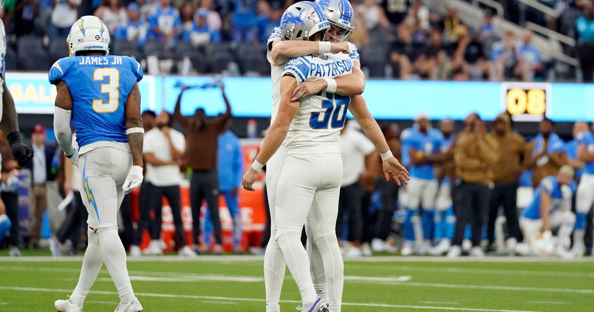 Goff, Lions Secure 41-38 Victory Over Herbert, Chargers on Patterson's Last-Second Field Goal
