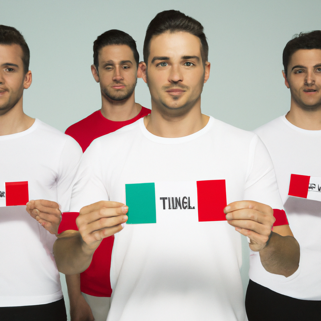 Italian Male Soccer Players Launch Red Mark Campaign to Combat Violence Against Women