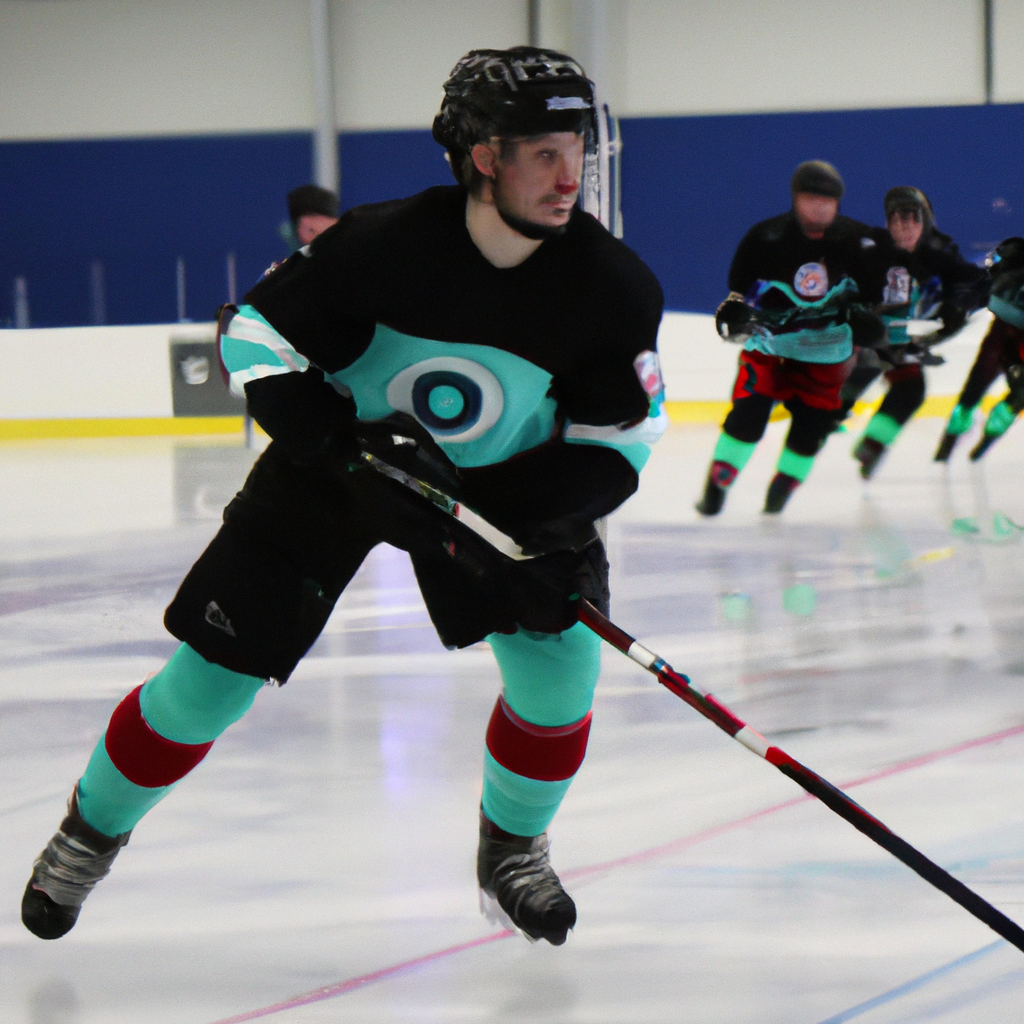 Joey Daccord's Bold Stickhandling and Style Proving Challenging for Kraken Skaters