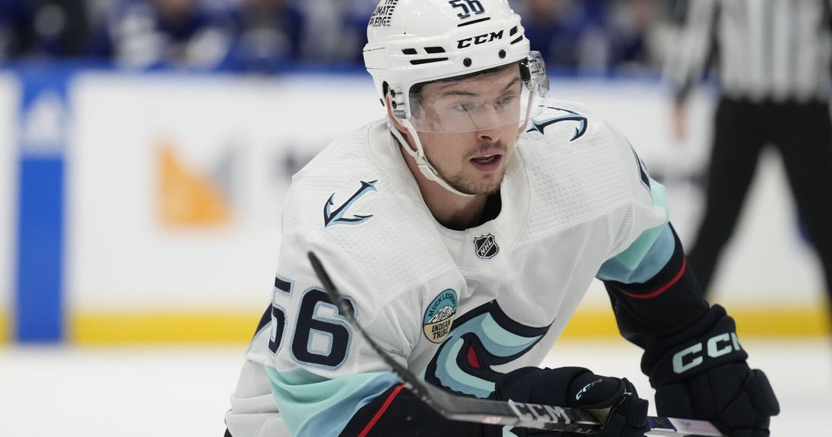 Kailer Yamamoto to Make Debut as Top-Line Forward for Kraken vs. Coyotes