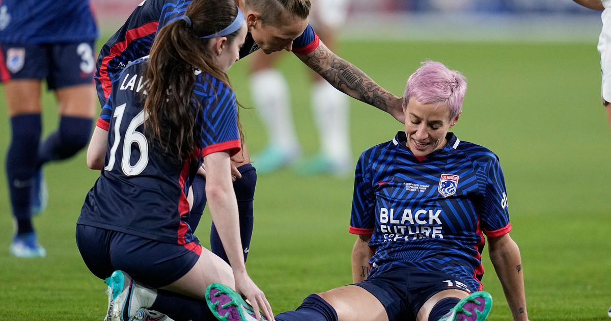 Megan Rapinoe Suffers Injury in Final Match of Her Career