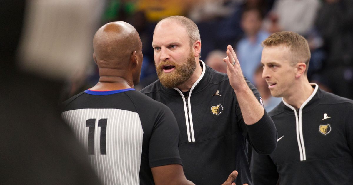 Memphis Grizzlies Head Coach Taylor Jenkins Fined $25,000 for Publicly Criticizing Referees