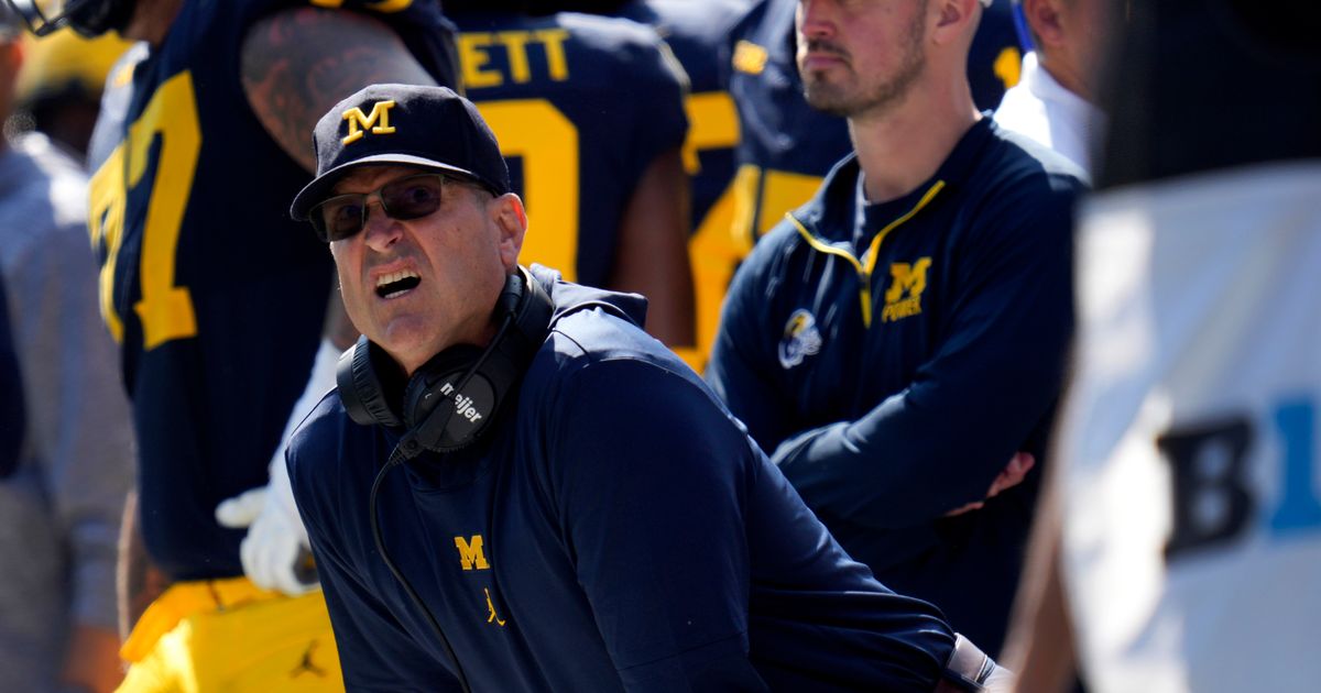 Michigan Wolverines Head Coach Jim Harbaugh Banned for Final 3 Games of Season Over Alleged Sign-Stealing Scheme