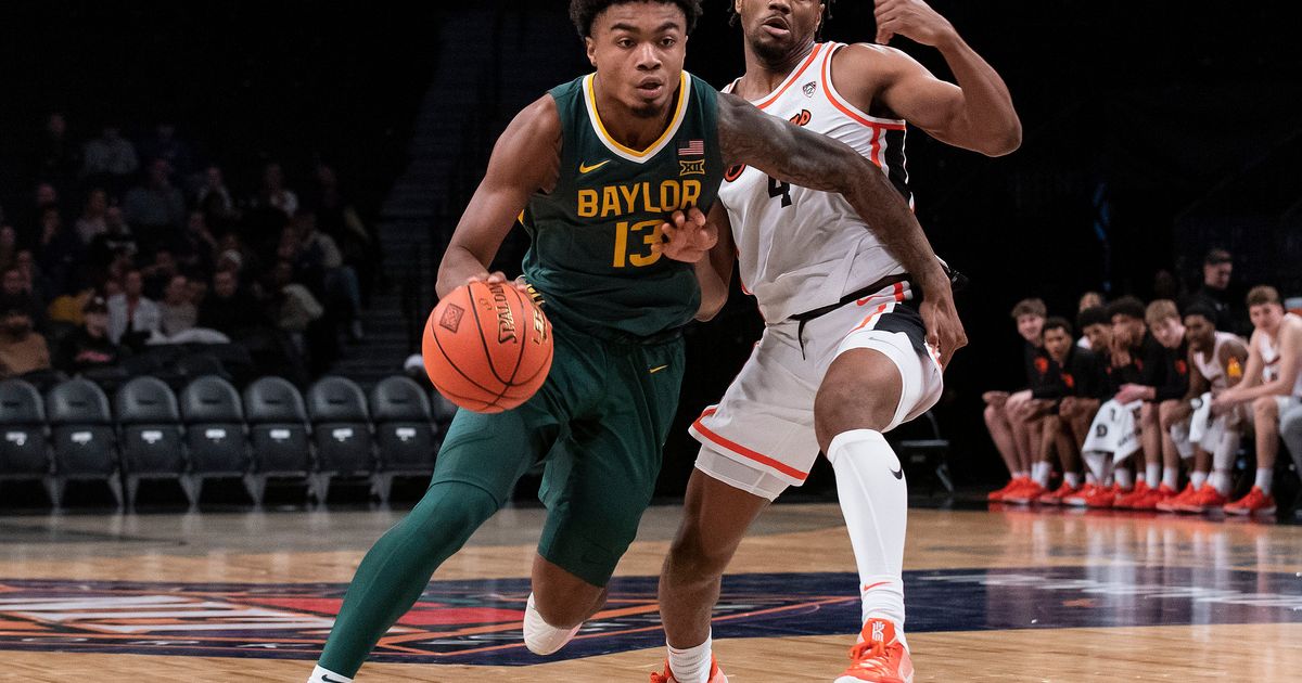 No. 13 Baylor Defeats Oregon State 88-72 in NIT Season Tip-Off, Led by Walter and Missi