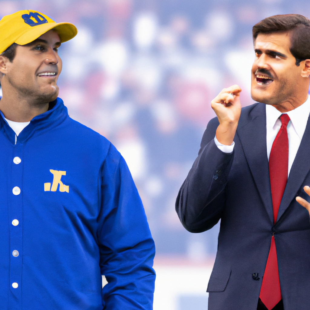 No. 3 Michigan and No. 2 Ohio State Prepare for Showdown with Jim Harbaugh Drawing Inspiration from 'Ted Lasso'