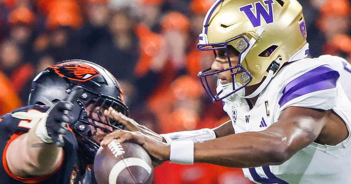 No. 5 UW Huskies Remain Undefeated After Narrow 22-20 Victory Over No. 10 Oregon State