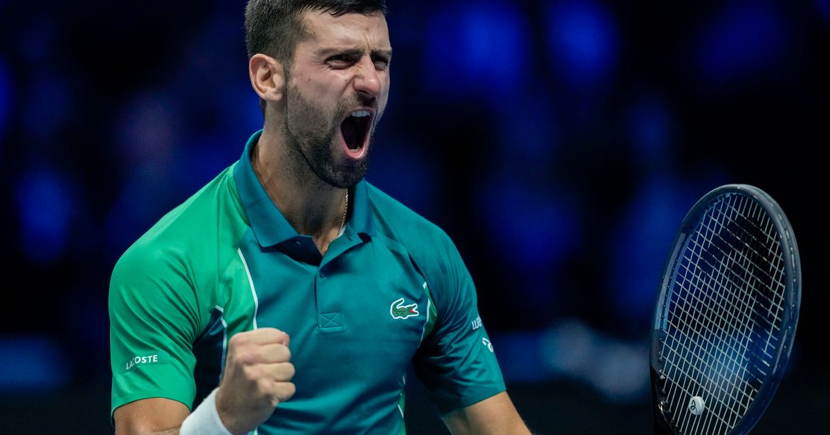 Novak Djokovic Claims Record 7th ATP Finals Title After Defeating Jannik Sinner in Straight Sets