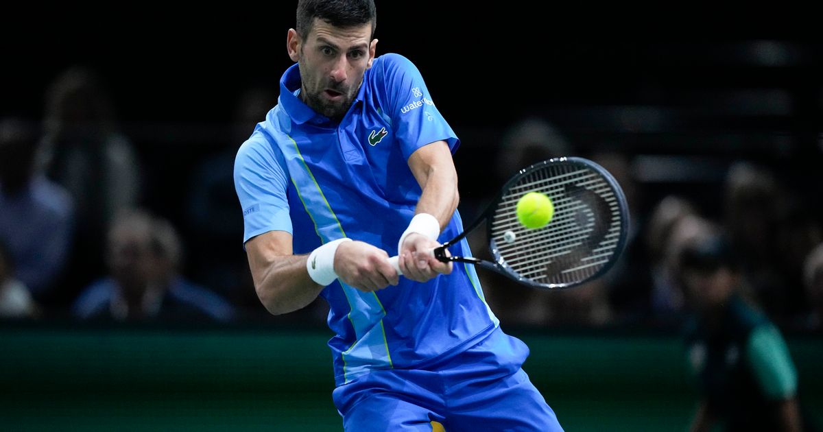 Novak Djokovic Wins Record-Extending 7th Paris Masters Title, Defeating Grigor Dimitrov in Straight Sets