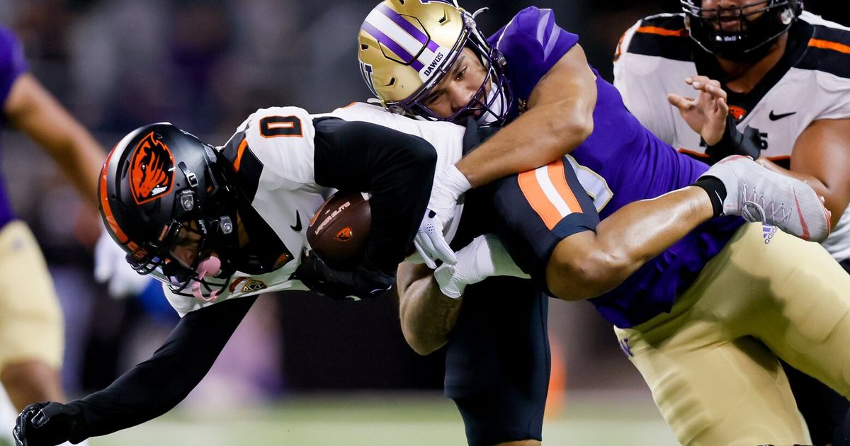 Pac-12 Football: Washington vs. Oregon State Preview
