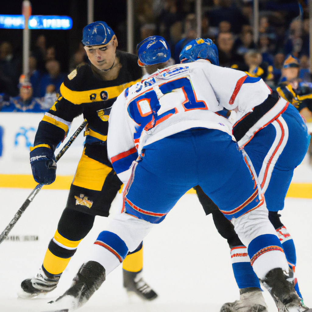 Rangers Defeat Bruins 7-4 in Matchup of Eastern Conference's Top Teams, Vesey and Kreider Score Two Goals Each