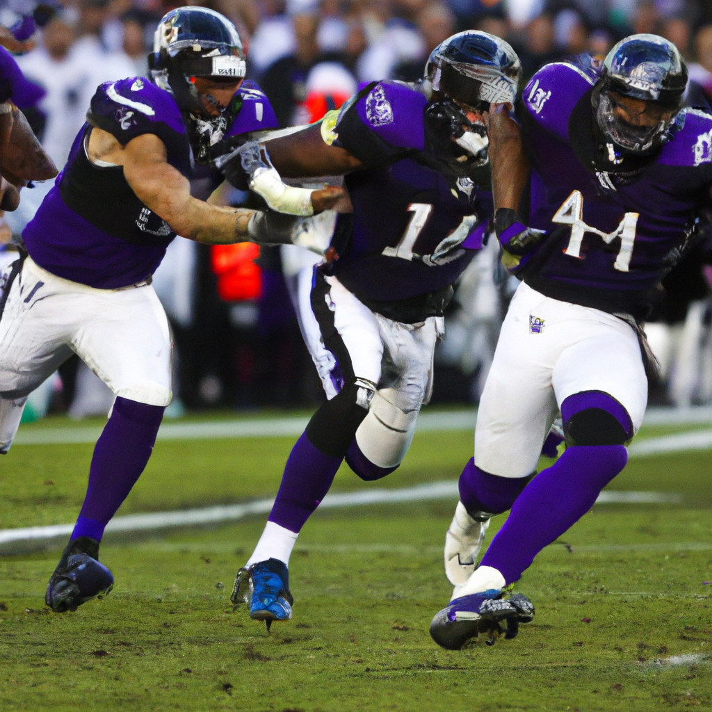 Ravens Rush for 298 Yards in Rout of Seahawks in Baltimore