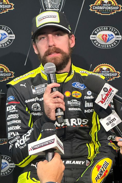 Ryan Blaney Sets Fastest Lap in Final Practice Before NASCAR Championship Race