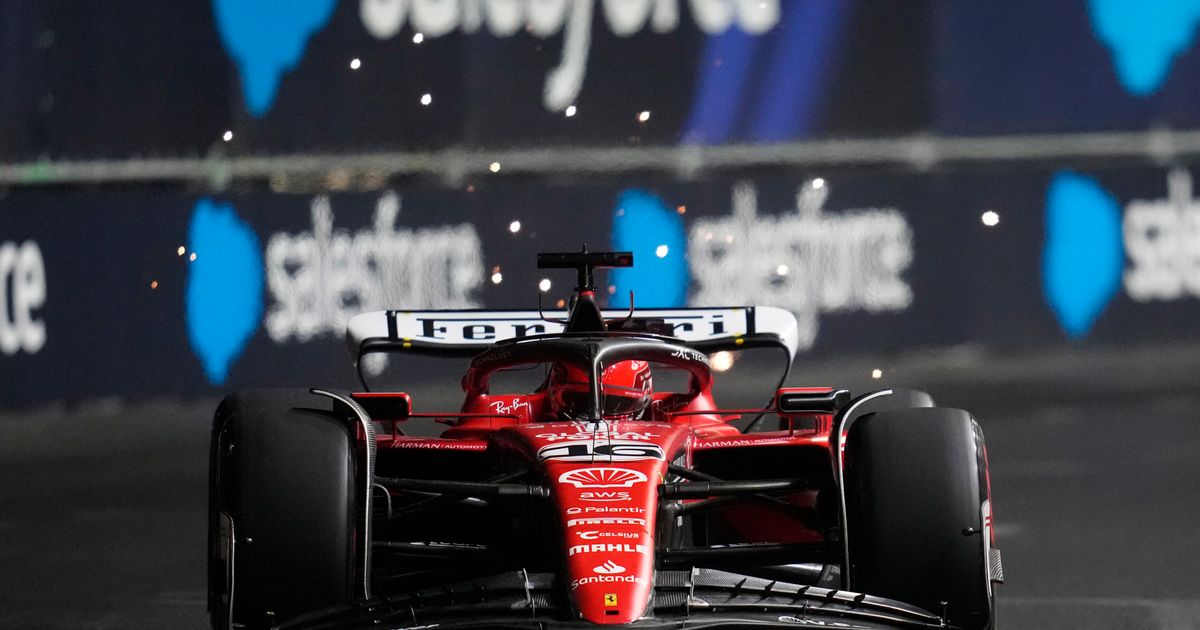 Sainz Penalized, Ferrari Takes Top Spots in Las Vegas Grand Prix Qualifying