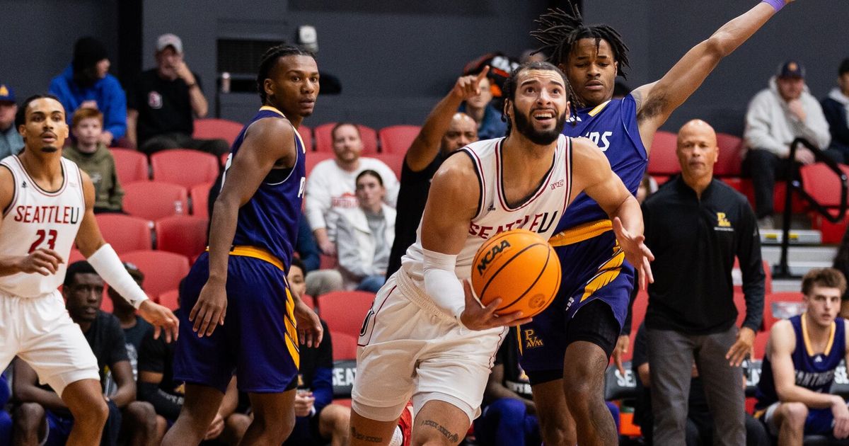 Seattle U Men's Basketball Team Wins Season Opener with John Christofilis Scoring 18 Points