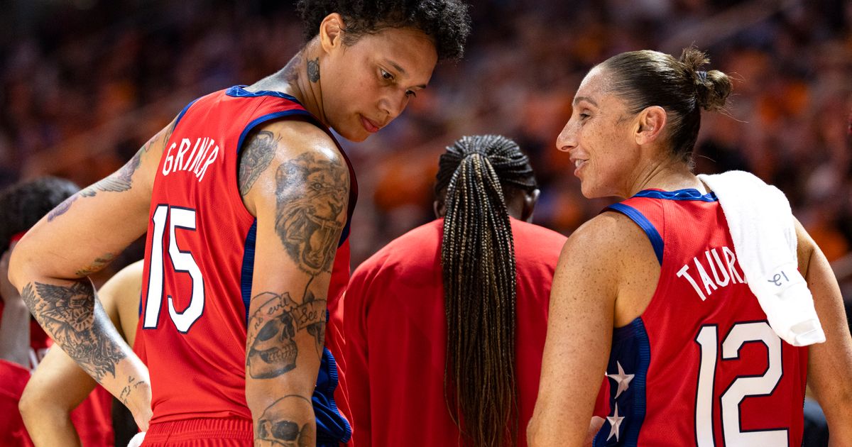 Team USA Women's Basketball Team Defeats Lady Vols in Pre-Olympic Exhibition, Brittney Griner Receives Roaring Support from Fans