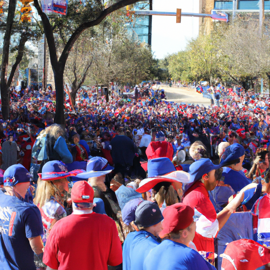 Texas Rangers Fans Celebrate Team's First-Ever World Series Championship with Parade in Arlington