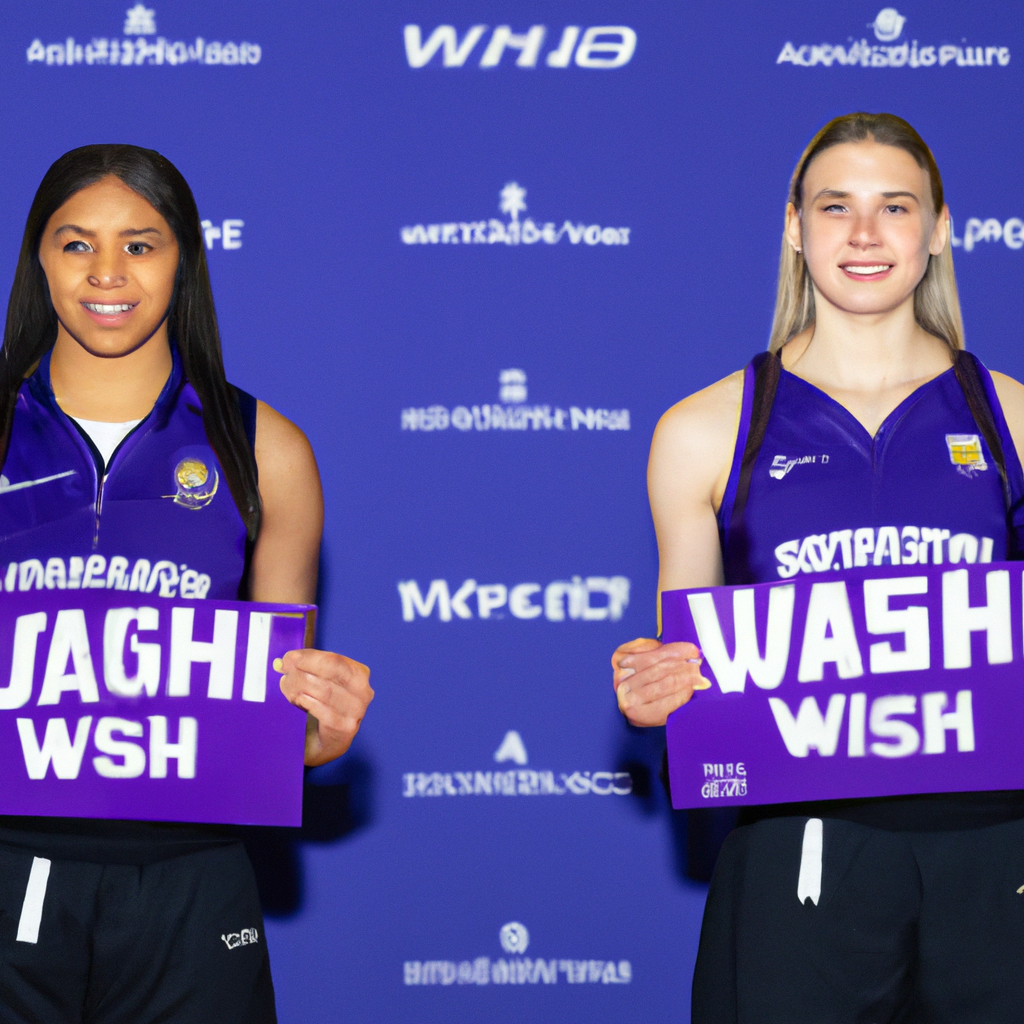 University of Washington Women's Basketball Team Announces Signing of Two Highly-Regarded Prospects
