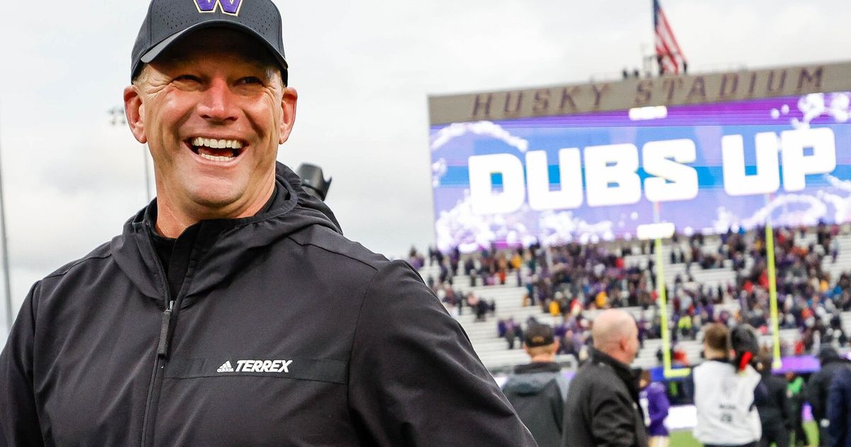 UW Football Coach Kalen DeBoer Achieves 100th Career Win Against Utah