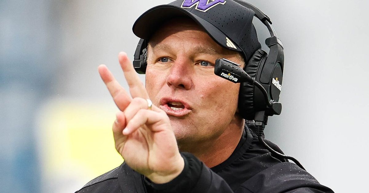 UW Should Secure Coach Kalen DeBoer for the Future