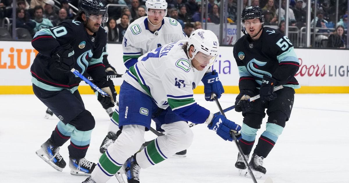 Vancouver Canucks Secure Victory Over Seattle Kraken After Third Period Surge