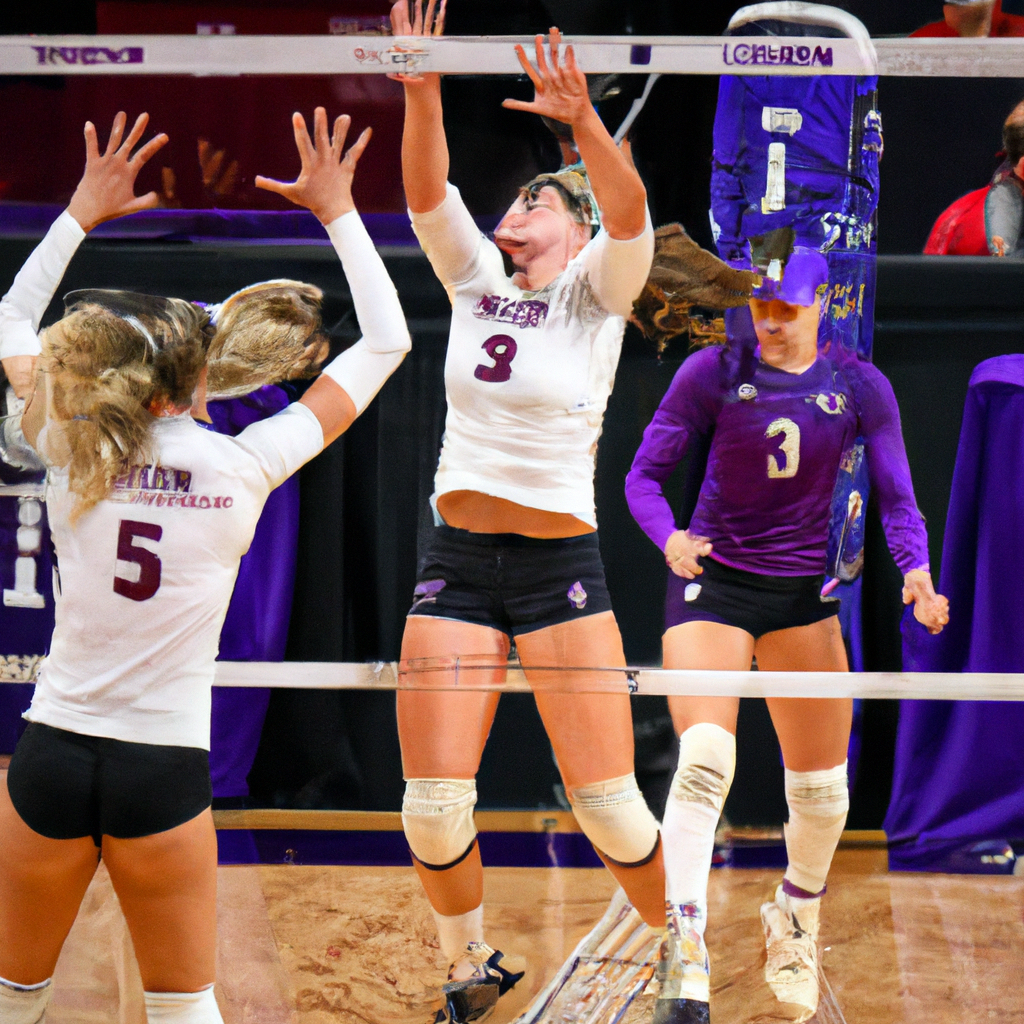 Washington Volleyball Falls to No. 5 Stanford in Four Sets