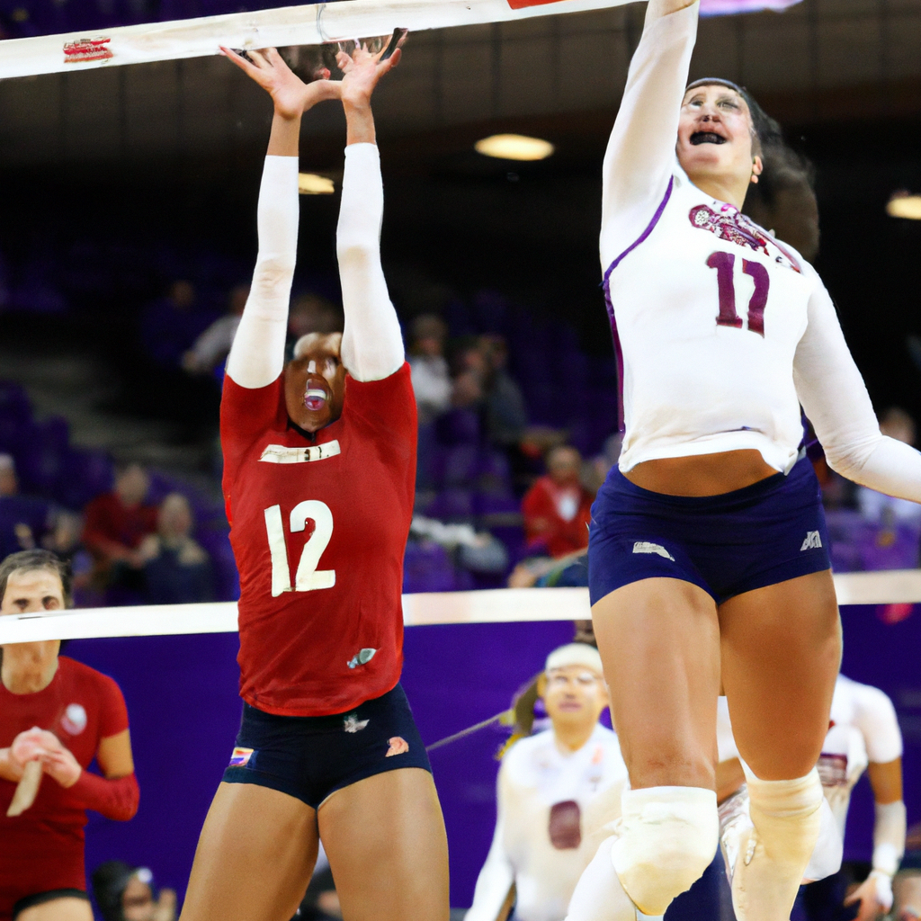 Washington Volleyball Team Overcomes 0-2 Deficit to Defeat Utah