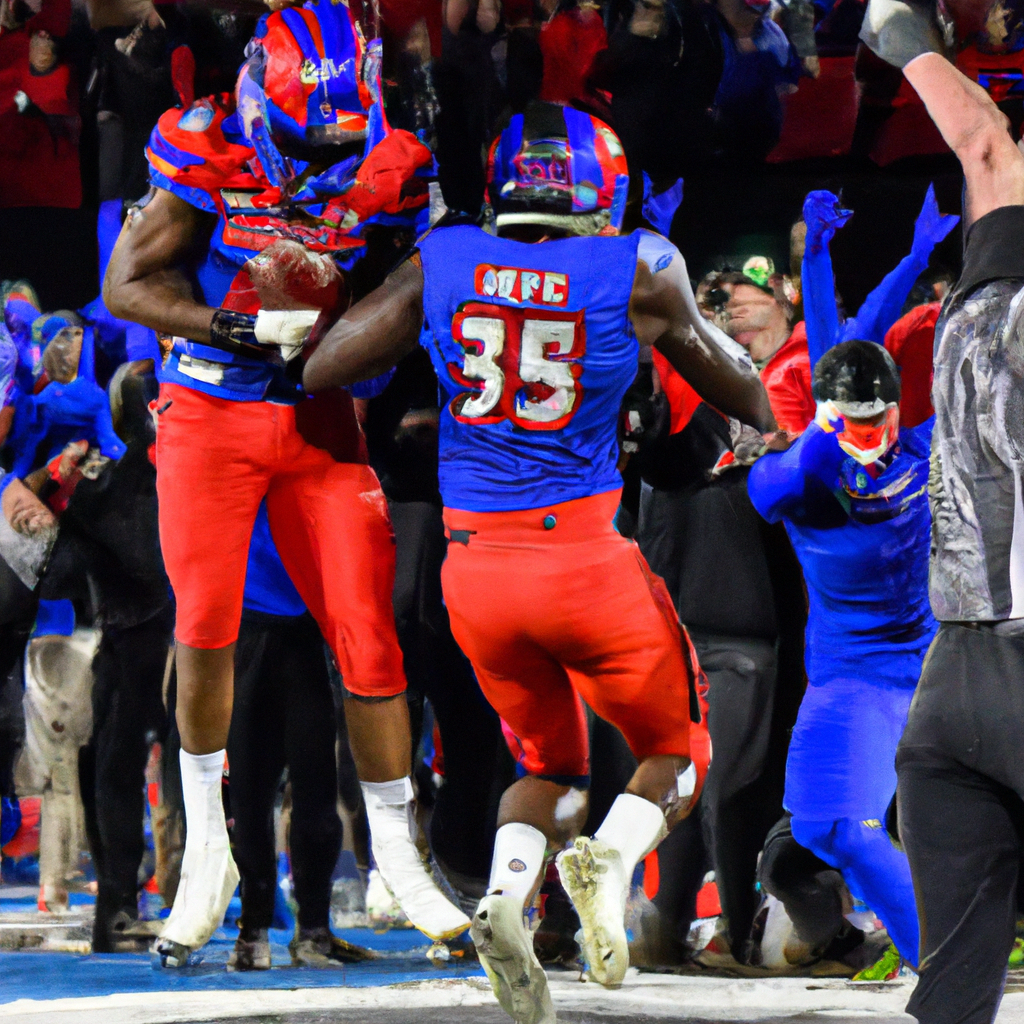 Boise State Wins Mountain West Title Behind Green, Jeanty's Combined 44 Points in 44-20 Victory Over UNLV