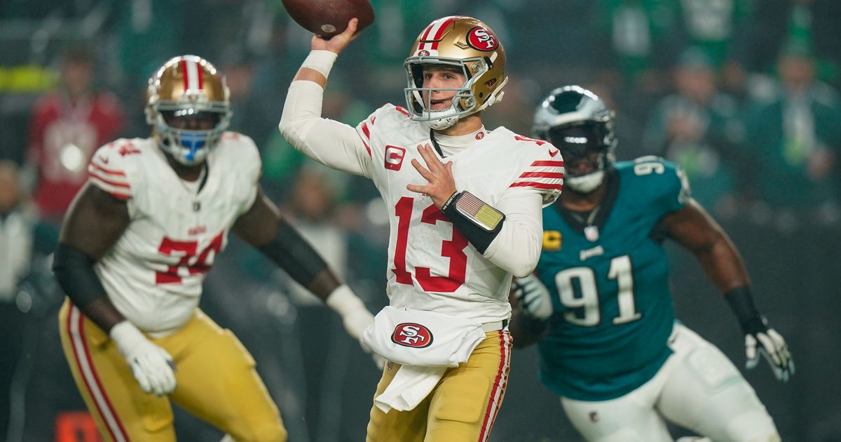 Brock Purdy Leads San Francisco 49ers to 42-19 Victory Over Philadelphia Eagles with 4 Touchdown Passes