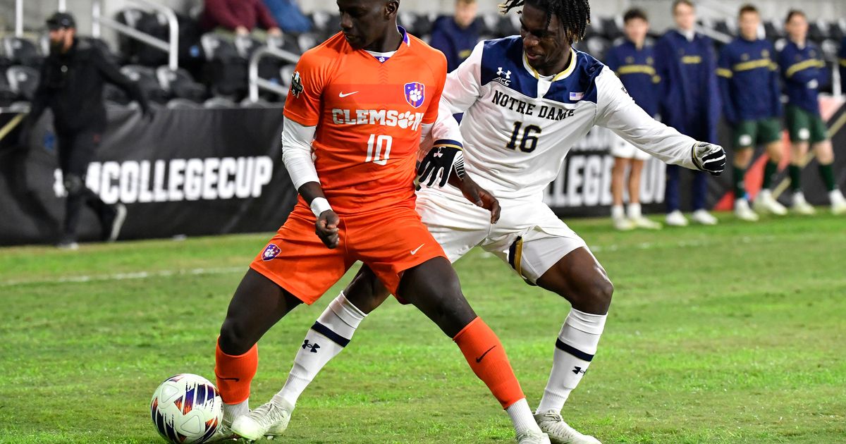 Clemson Men's Soccer Wins Fourth Title with Goals from Parrish and Sylla Against Notre Dame