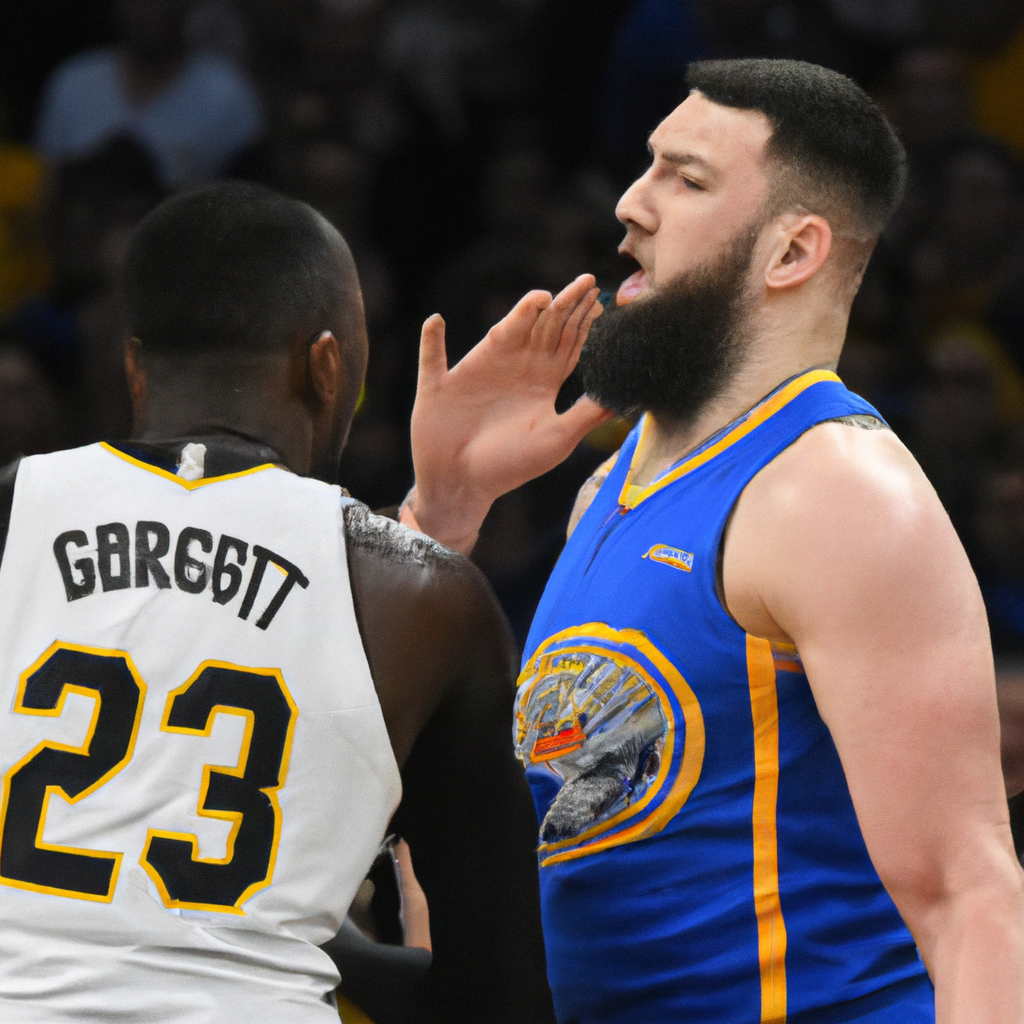 Draymond Green Ejected for Hitting Jusuf Nurkic in the Face During Golden State Game