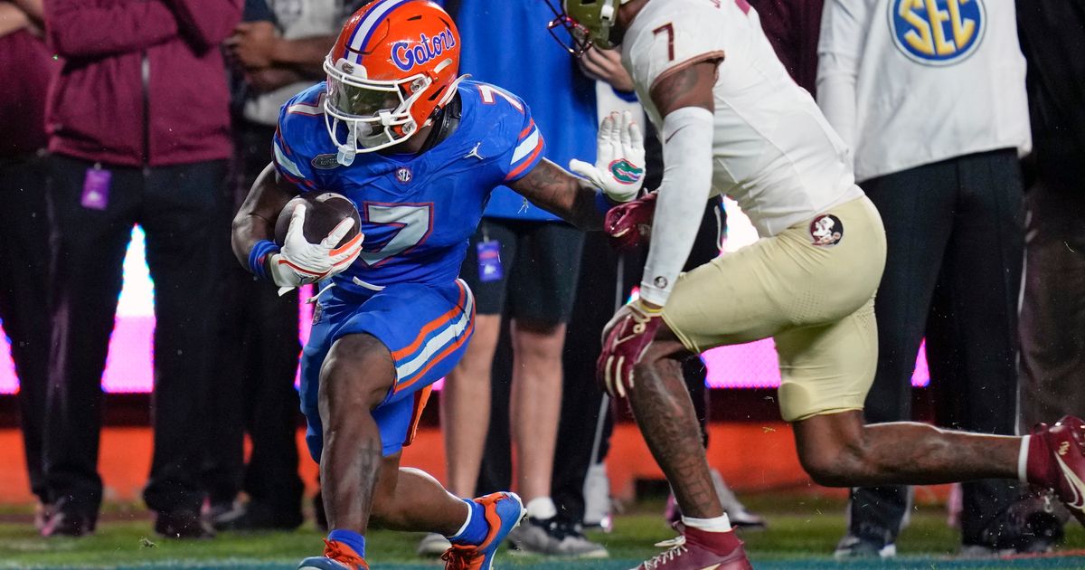Florida Running Back Trevor Etienne Enters NCAA Transfer Portal with Two Years of Eligibility Remaining