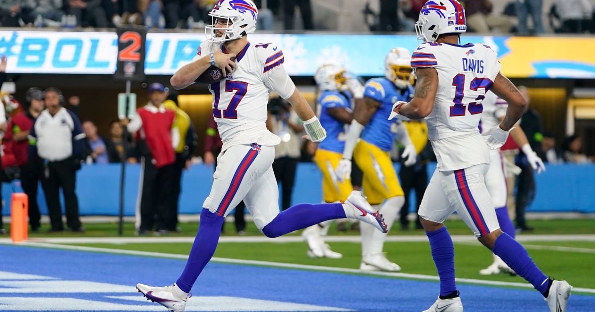 Josh Allen Leads Bills to 24-22 Win Over Chargers with 3 Touchdowns