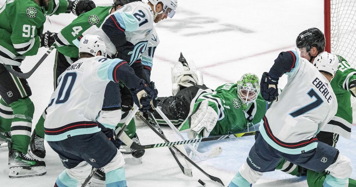 Kraken Forced to Settle for Tie After Eeli Tolvanen Scores 22 Seconds Before End of Regulation, But Stars Emerge Victorious in Overtime